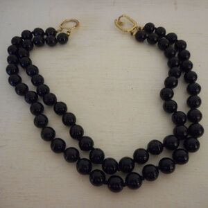 Estate two strand choker necklace by Bernardi
